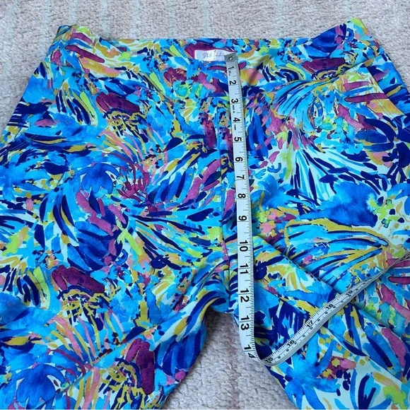 Stella Parker Golf Collection Bermuda Shorts Tropical Size Large Resortwear - Picture 10 of 12